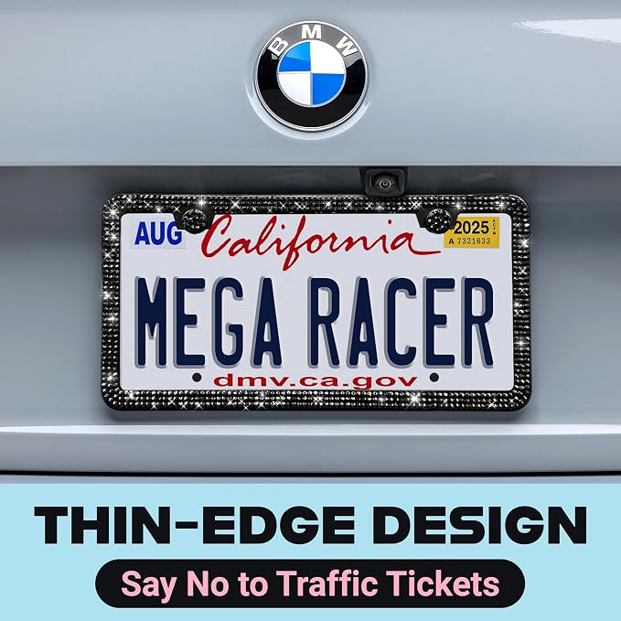 Elegant Bling License Plate Frames - Image 7