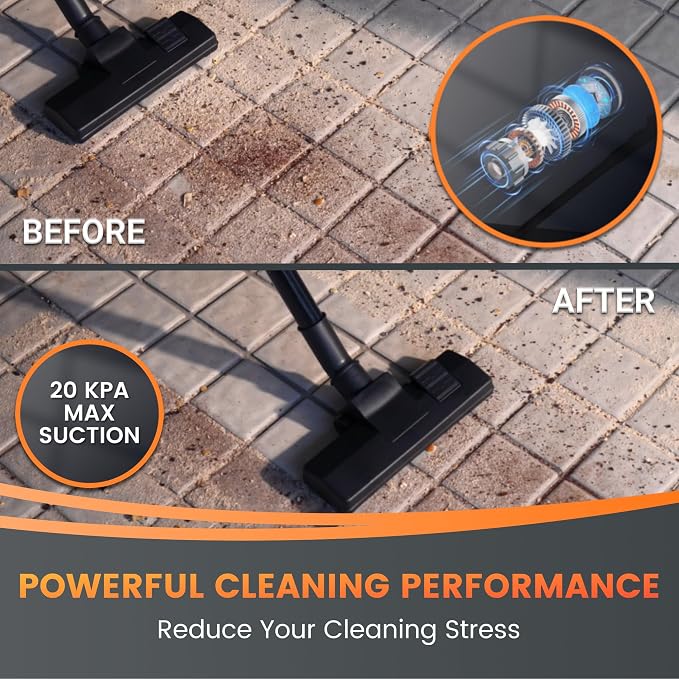 Giraffe Tools Grandstorm Retractable Vacuum Cleaner - Image 5