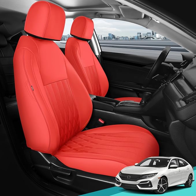 Seat Covers for Honda Civic Hatchback EX, Sport Touring, EXL 2016 2017 2018 by FEINEPRO