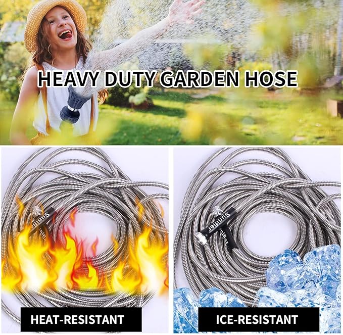 Metal Short Garden Hose 1 ft - Image 6