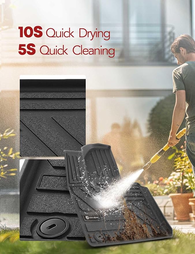 YHTAUTO Floor Mats & Cargo Mat Compatible - Image 9