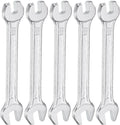 HARFINGTON 5pcs Double Open End Wrench 5.5mm x 7mm Metric 15 Degree Offset by HARFINGTON