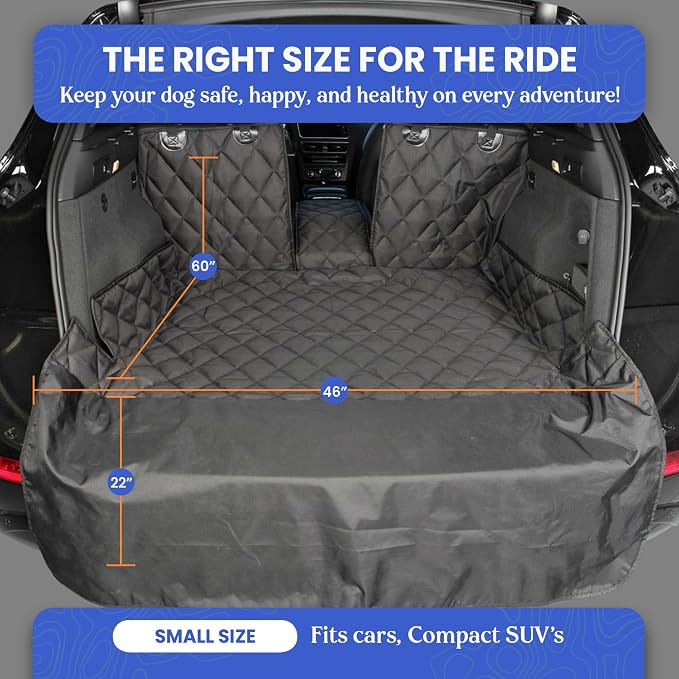4Knines SUV Cargo Liner for Dogs, Trunk Mat for SUV, Durable Cargo Cover - Image 5