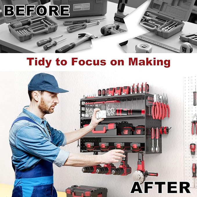 Power Tool Organizer Wall Mount - Image 5