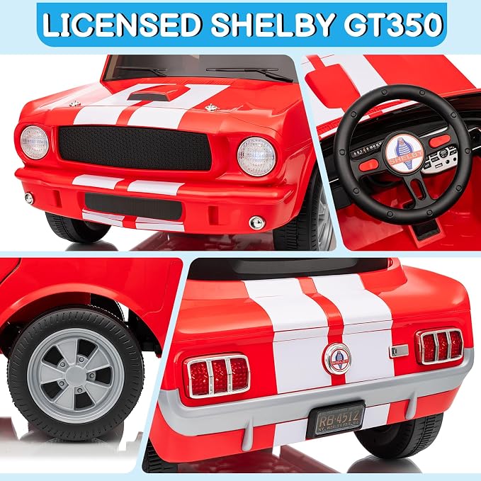 Winado Licensed Shelby Electric Car - Image 4