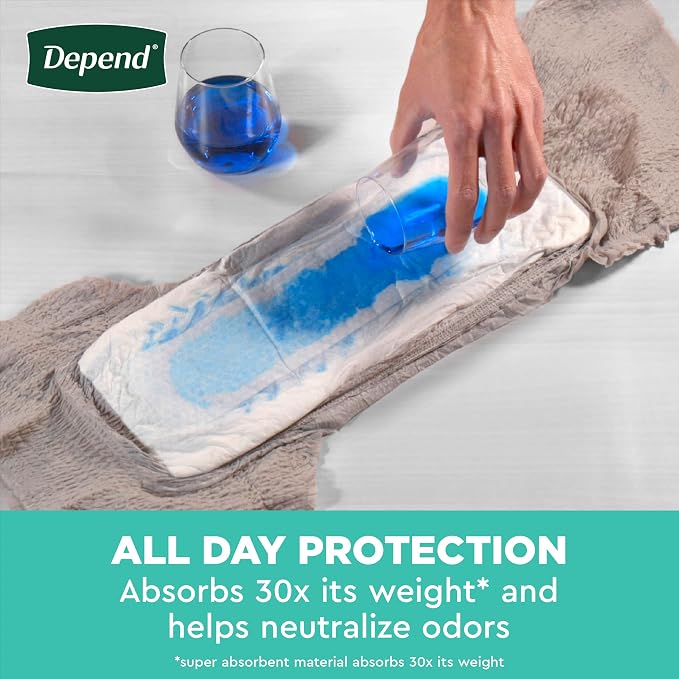 Depend Fresh Protection Adult Incontinence Underwear - Image 6