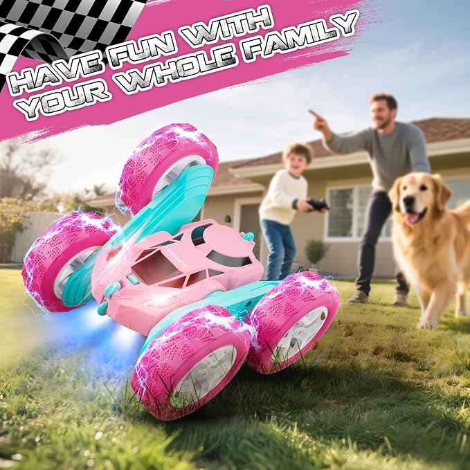 Pink Remote Control Car for Girls - Image 9