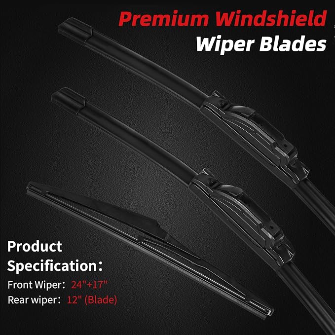 OTUAYAUTO Premium Windshield Wiper Blades - Image 2
