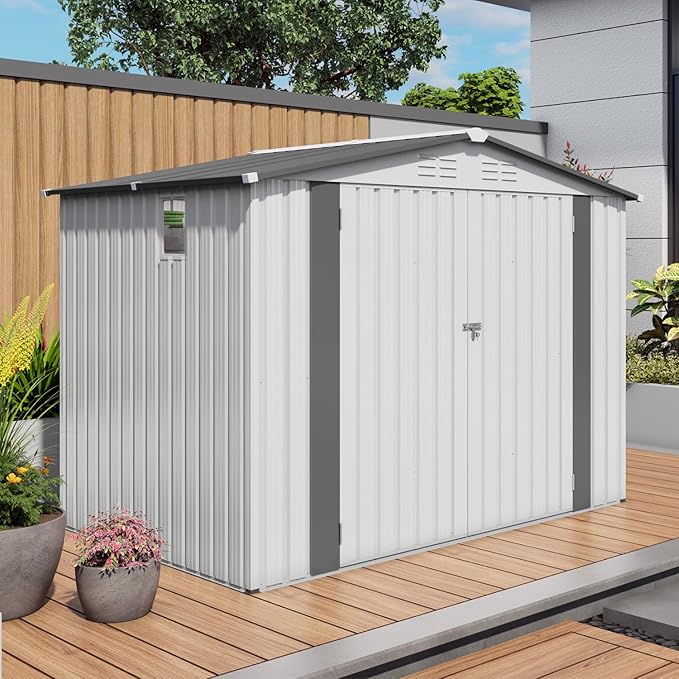 8x6 FT Outdoor Storage Shed by Unknown