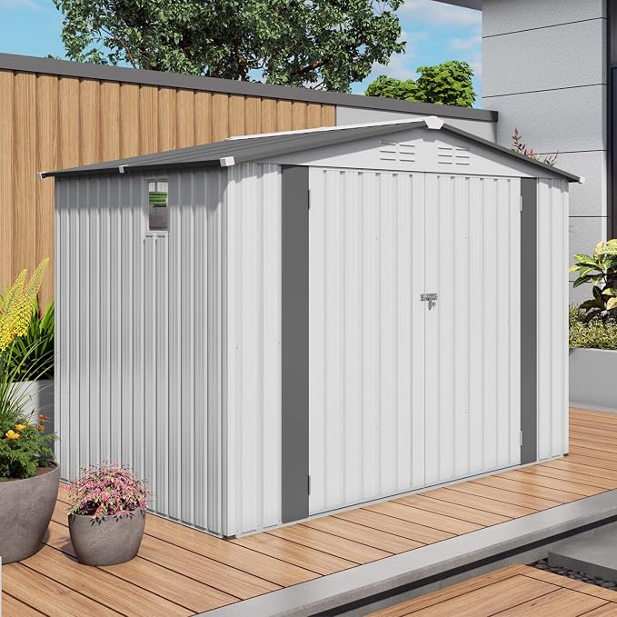 8x6 FT Outdoor Storage Shed by Jaxenor