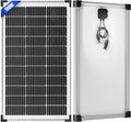 100W 12V Solar Panel, High Efficiency 9BB Cell Monocrystalline Solar Panels by Voltset