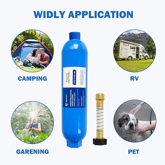 Hourleey 2 Pack RV Inline Water Filter - Image 4