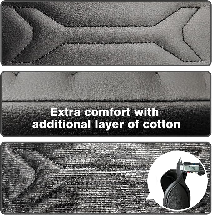 Muslogy for 2024 2025 Atlas & Cross Sport Center Console Pad Armrest Cover - Image 5