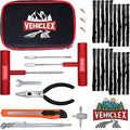 Vehiclex Tire Repair Kit for Plug and Patch by Vehiclex