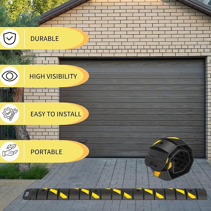 Portable Roll Up Speed Bump - 6Ft Collapsible Speed Humps - Image 3