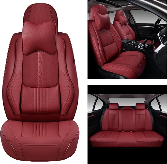 Car Seat Covers Full Set, Front and Rear Seat Covers - Image 2