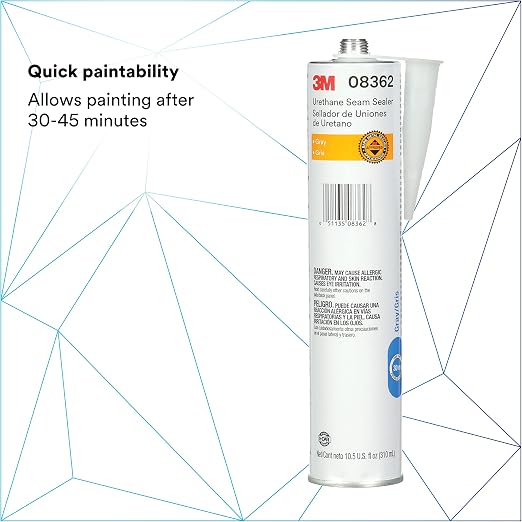 3M Urethane Seam Sealer, High Solids, Permanently Flexible, 310 mL/10.5 fl oz - Image 5