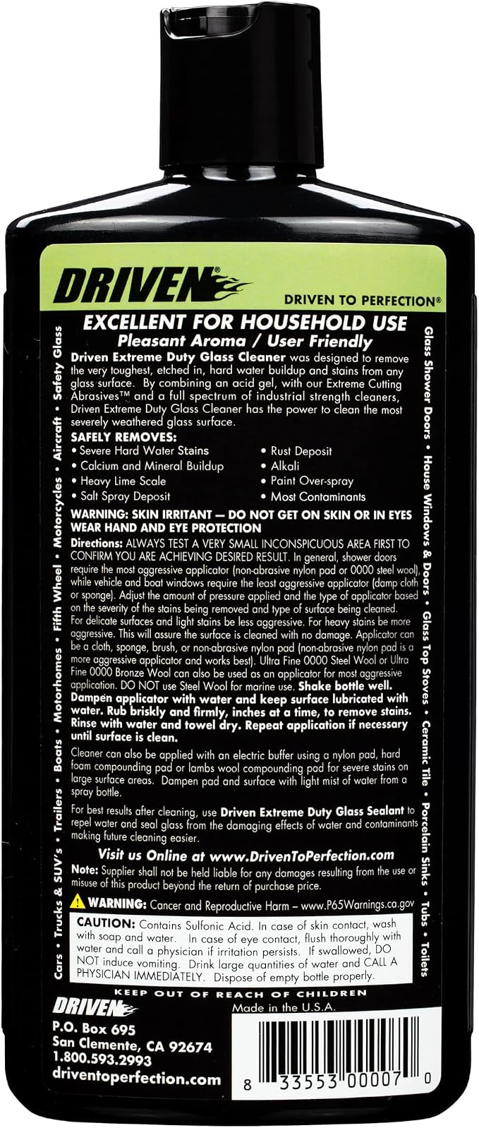 Driven Extreme Duty Glass Cleaner - Image 2