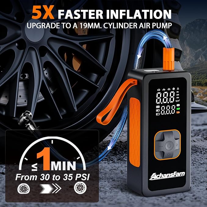 Tire Inflator Portable Air Compressor - Image 2