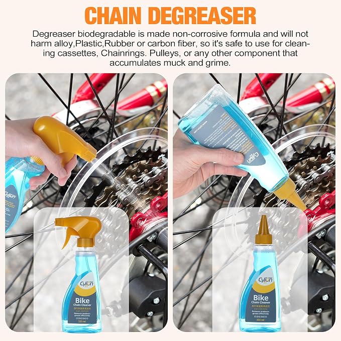 Bike Cleaning Kit including chain cleaner, chain brush, maintenance tool - Image 2