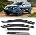 Rain Guards for Car Windows, Tape-On Window Visors Rain Guards Fit for by KYX