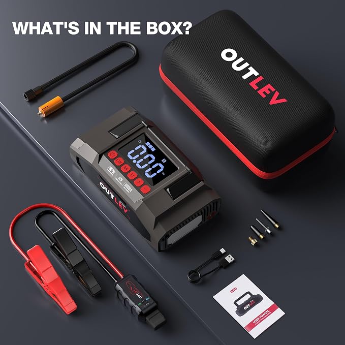 Jump Starter with Air Compressor - Image 7