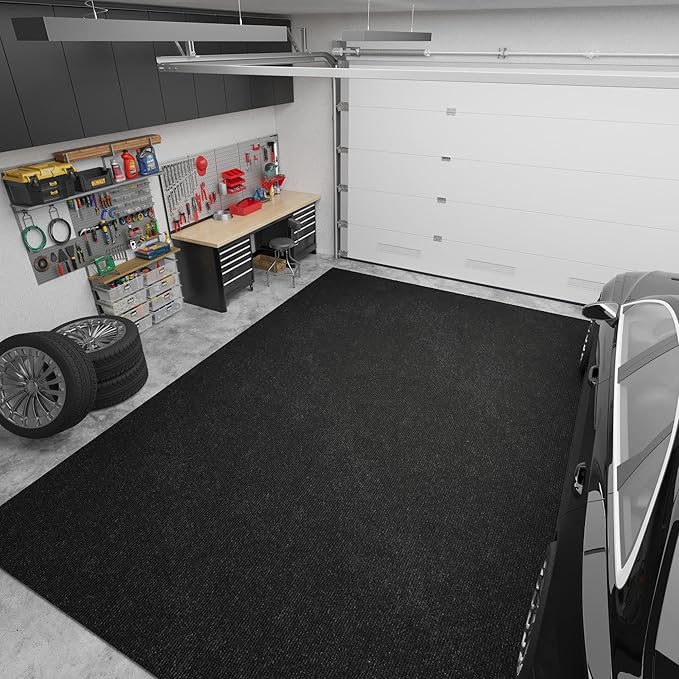 Ottomanson 6'6" x 9' Mud Mat Area Rug Scraper Carpet by Ottomanson
