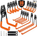 Nacial 16 Pack Garage Hooks Heavy Duty, Utility Steel Garage Storage Hook by NacialPromise-Consumersfirstalways