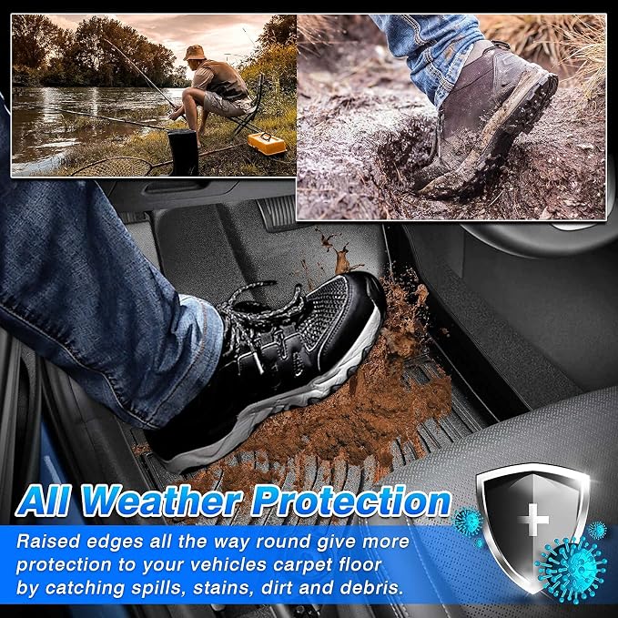 Cartist Custom Fit for Floor Mats Ford Escape 2020-2024 2025 All Weather Floor - Image 3
