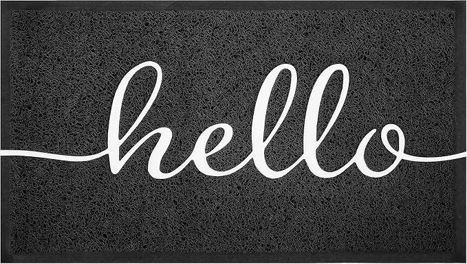 EARTHALL Funny Hello Mats Outside/Inside 48"x32", Front Door Mat Outdoor - Image 8