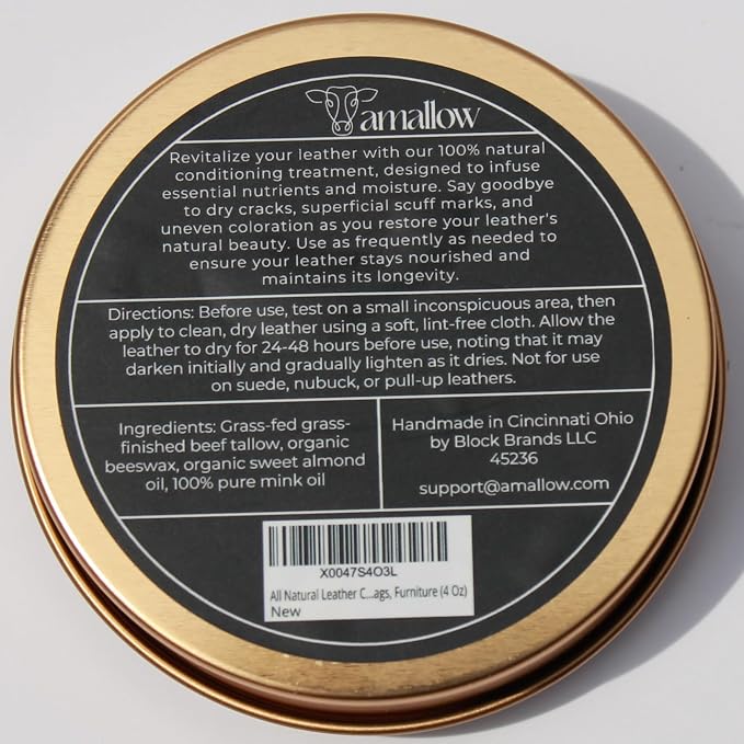 All Natural Leather Conditioner Balm - Image 7