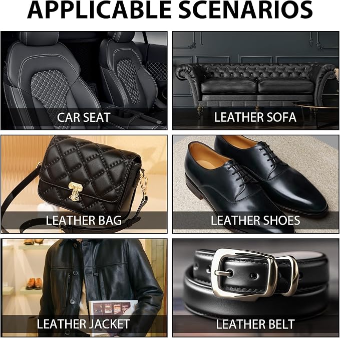 Leather Repair Kit, Car Seats, Jacket & Purse - Image 2
