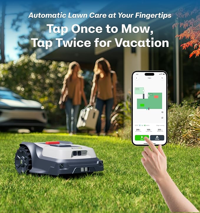Robot Lawn Mower No Wire T1200Pro 2025 - Image 3