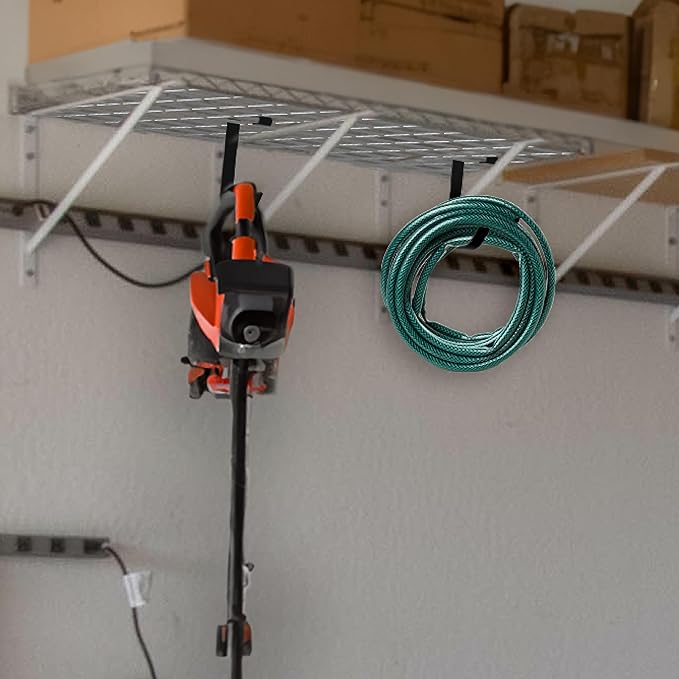 Bike Hooks for Garage Ceiling Mount Rack – Heavy Duty 4X8 Overhead Garage - Image 6