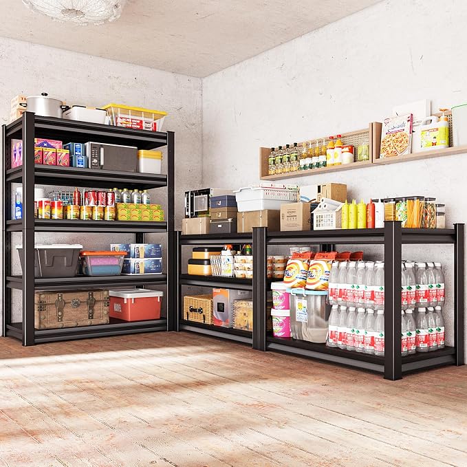 3000LBS Garage Storage Shelves Heavy Duty, 5-Tier Garage Shelving Heavy Duty - Image 2
