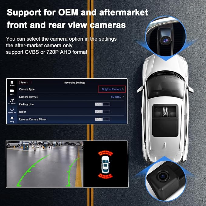 PEMP Linux Vertical Screen E70 E71 CIC Wired and Wireless CarPlay Retrofit - Image 6