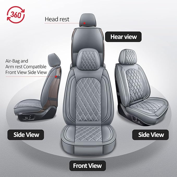 MIROZO Dodge Ram Seat Covers - Image 6