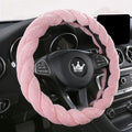 Luxury Fluffy Winter Car Steering Wheel Cover by HighnessHwoo