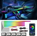 WEBUPAR Dreamcolor Acrylic Car Lights, 6 in 1 LED Strip Lights by WEBUPAR