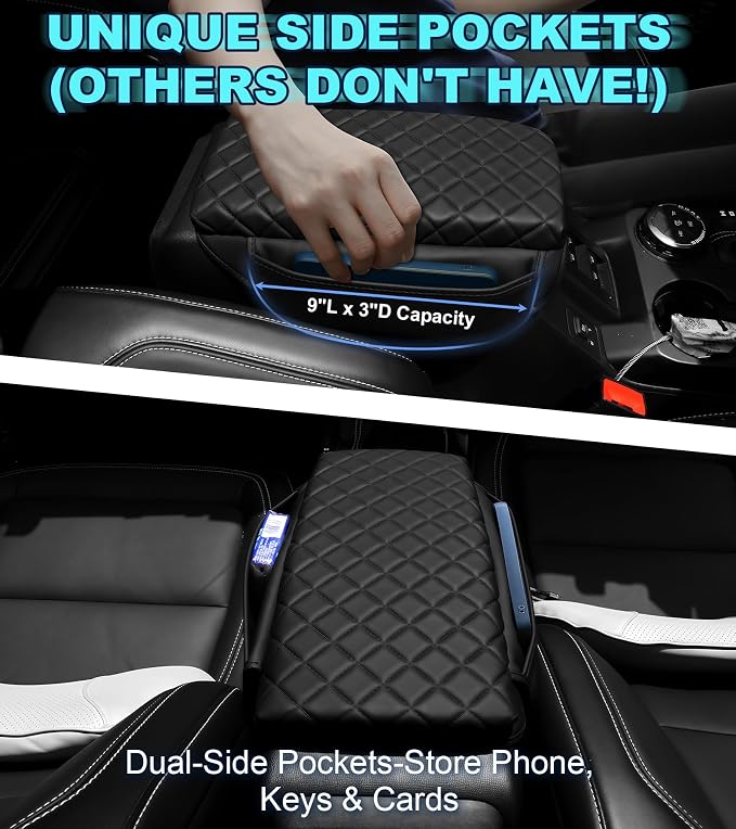 Armrest Cover for Ford Bronco 2021-2025 Center Console Pad - Image 4