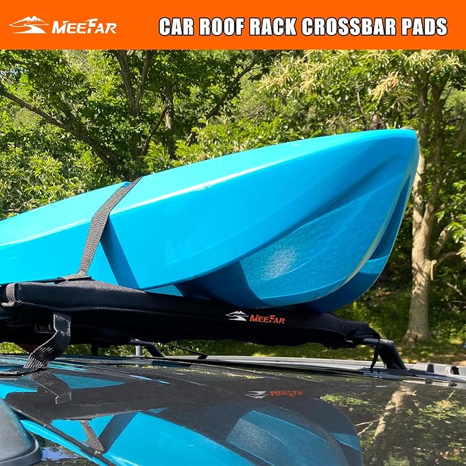 MeeFar Universal Roof Rack Pads Fit on Cross Bars - Image 7