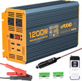1200 Watt Pure Sine Wave Power Inverter DC 12V to 110V AC Converter by MWXNE