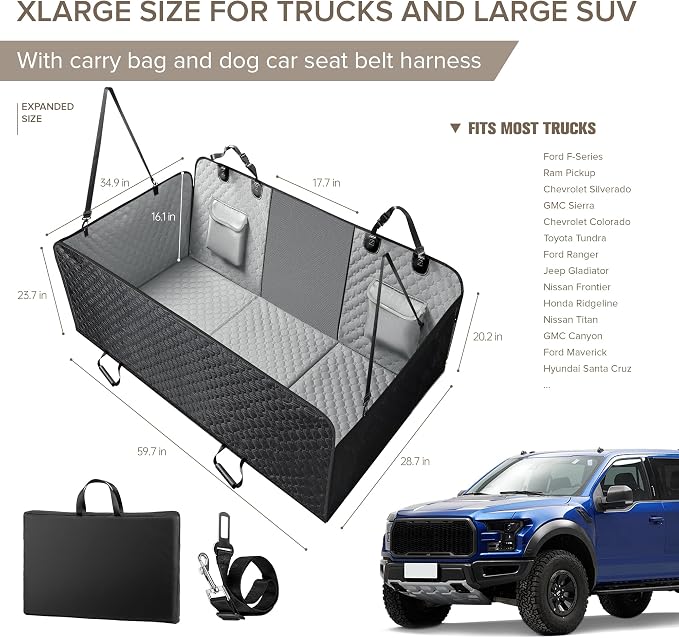 SHARLOVY XL Truck Back Seat Extender - Image 6