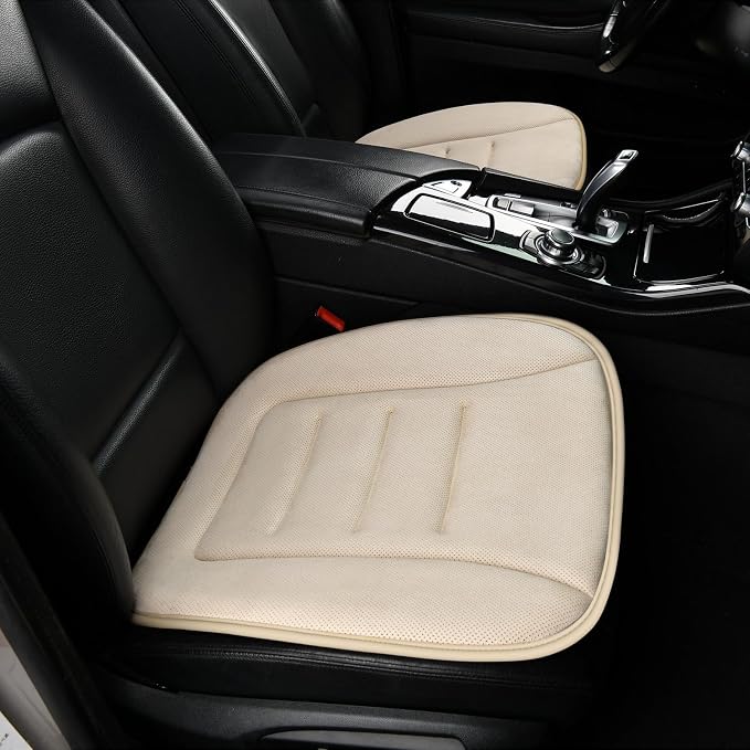 KAYI Car Seat Cushion, Memory Foam Car Seat Cushion, Anti Slip Rubber Bottom by KAYI