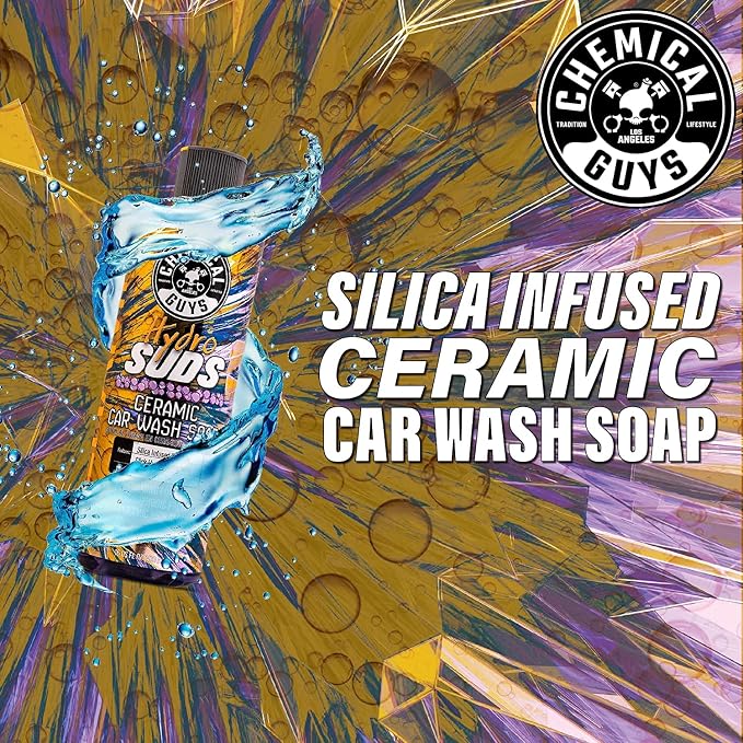 Chemical Guys HydroSuds Ceramic SiO2 Shine High Foaming Car Wash Soap - Image 7