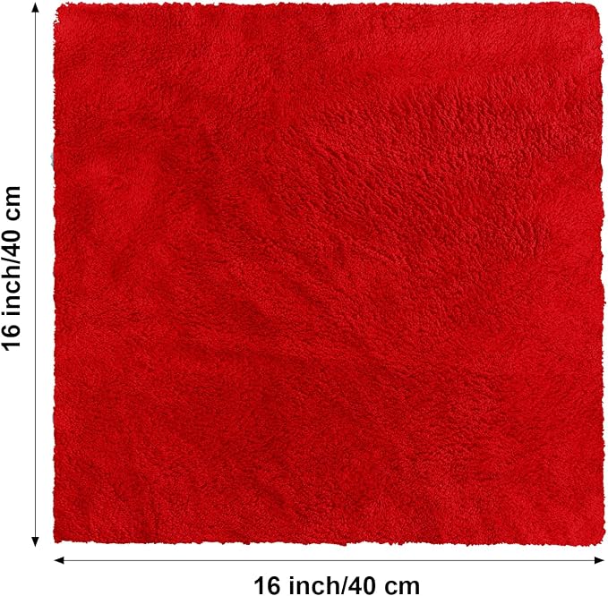 Shimeyao 30 Pcs Edgeless Microfiber Plush Towels - Image 2
