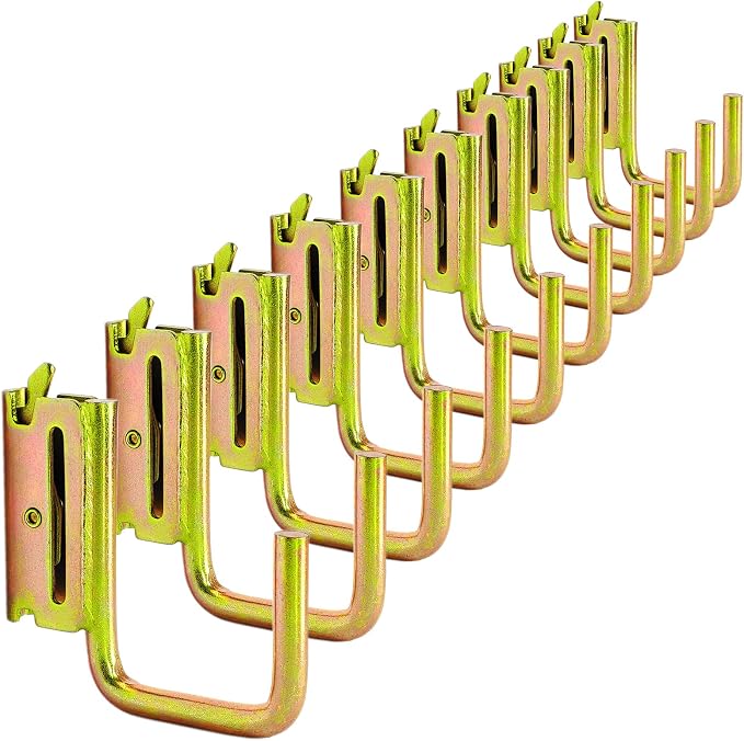 10 Pack 2" E Track J Hooks Heavy Duty Galvanized Steel E-Track Tie Down - Image 8