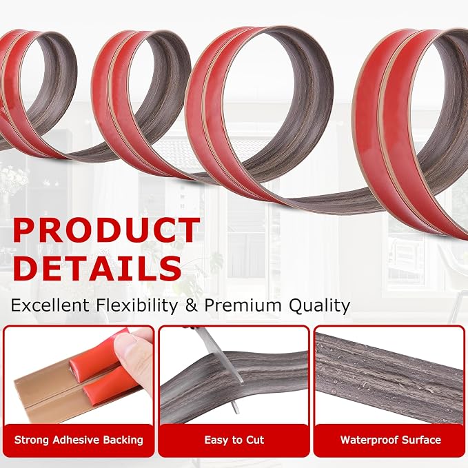Flexible Wall Corner Protector Moulding Trim Peel and Stick Wall Corner Guards - Image 2