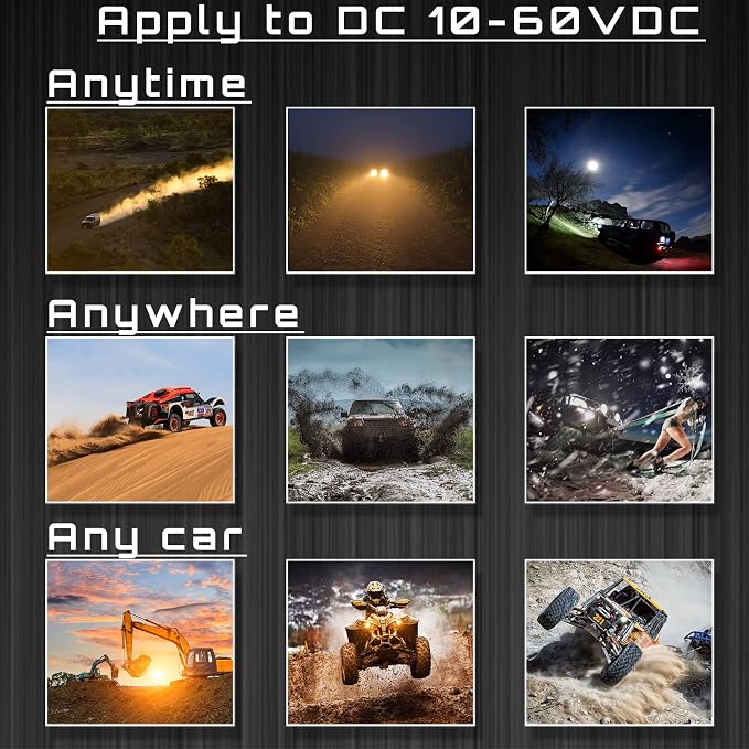 Round LED Off Road Lights 210W 21000lm, Trucks Tractor LED Work Lights - Image 7
