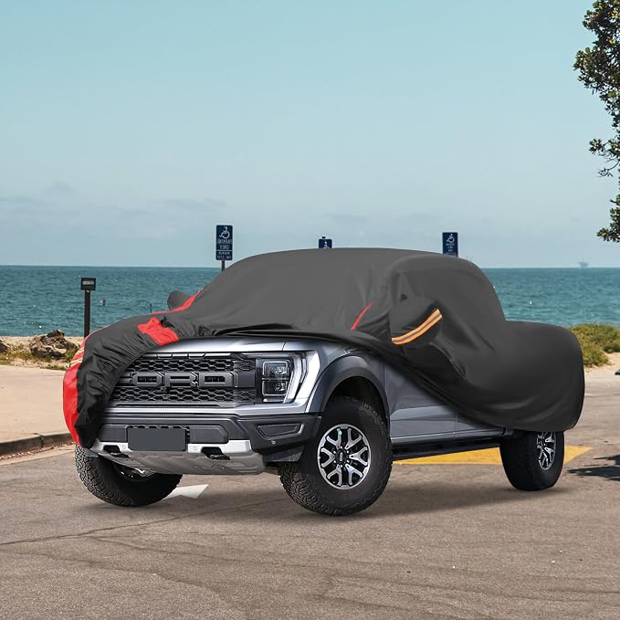 Car Cover Outdoor Automobiles Waterproof All Weater Truck Cover - Image 7